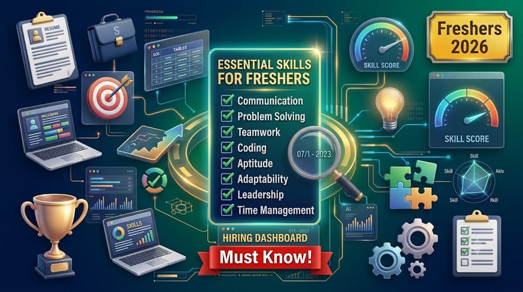 Skills Recruiters Look for in Freshers – What Hiring Managers Really Want